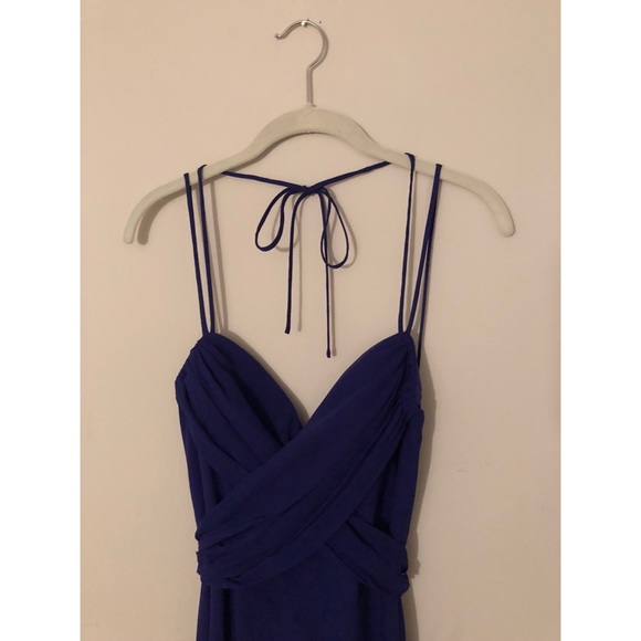strapless open back dress A-line Deep V-neck Open Back Black Satin Long Prom Dresses with Straps –  Musebridals main image 0